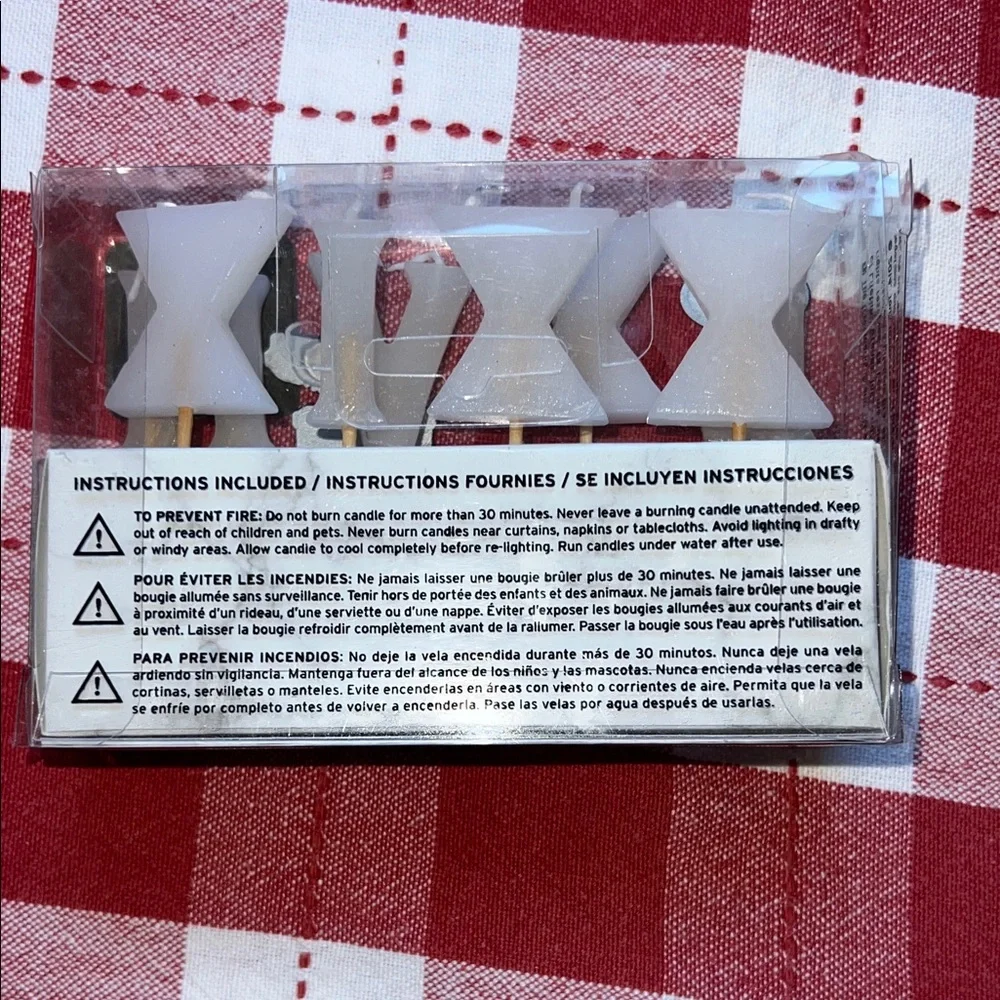 Fred Roman Candles Set - Silver